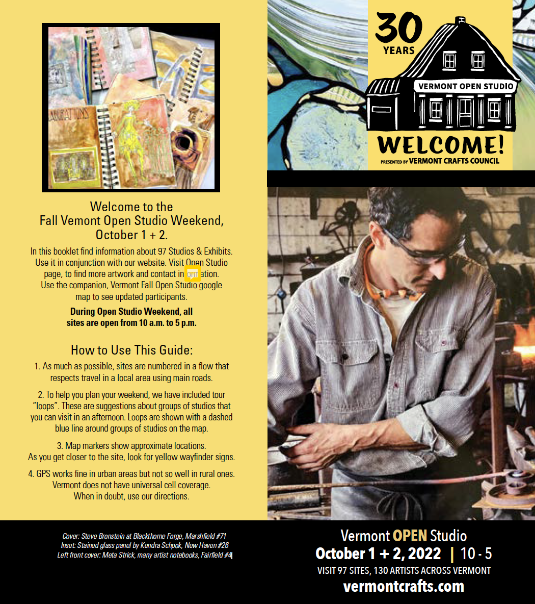 Visit Open Studio Vermont Crafts Council