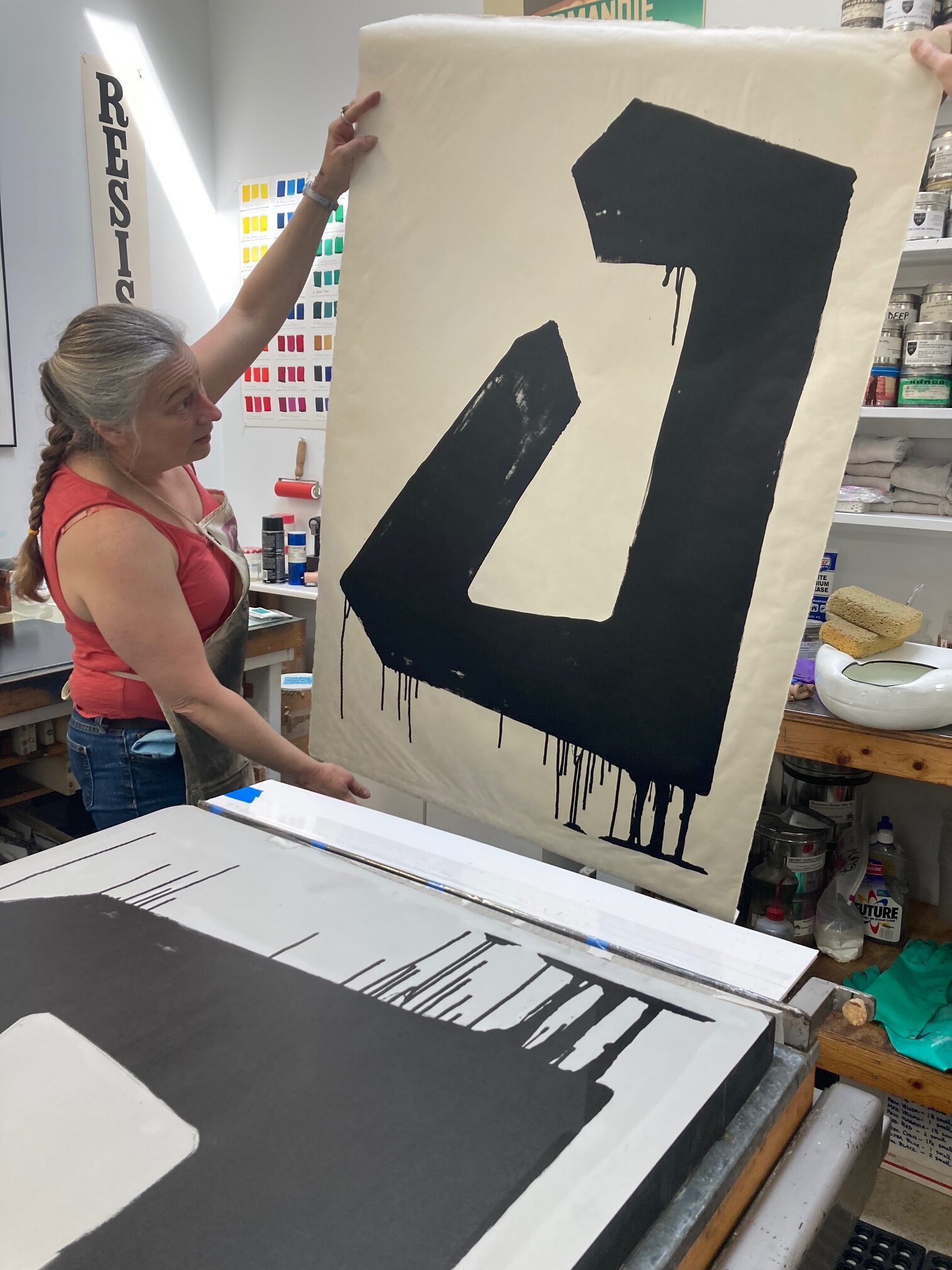 L Newcomb Blacksmith's Dream, 31 x 48