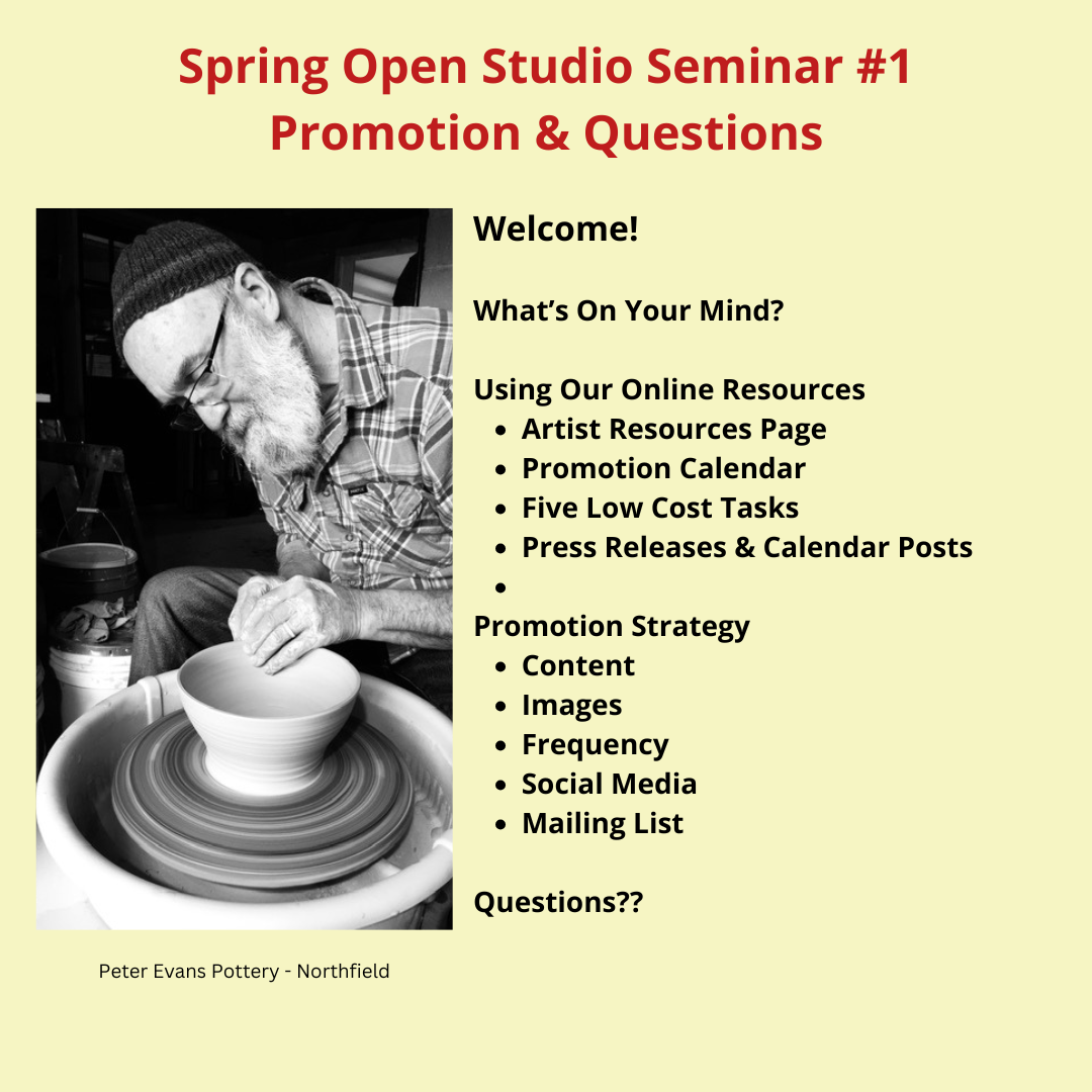 Spring 26 Open Studio Seminar #1